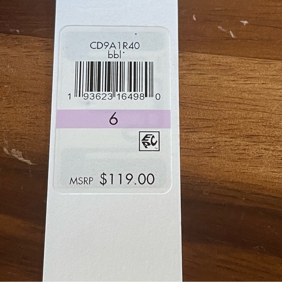 Calvin Klein Glitter Knit Sheath V Neck Black Midi Dress 6 NWT - Picture 9 of 14